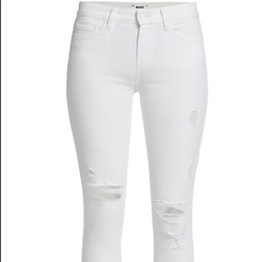 Barely worn Paige white jeans